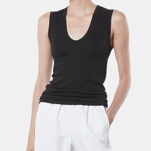NEW. Enza Costa U-Neck Sleeveless Tank